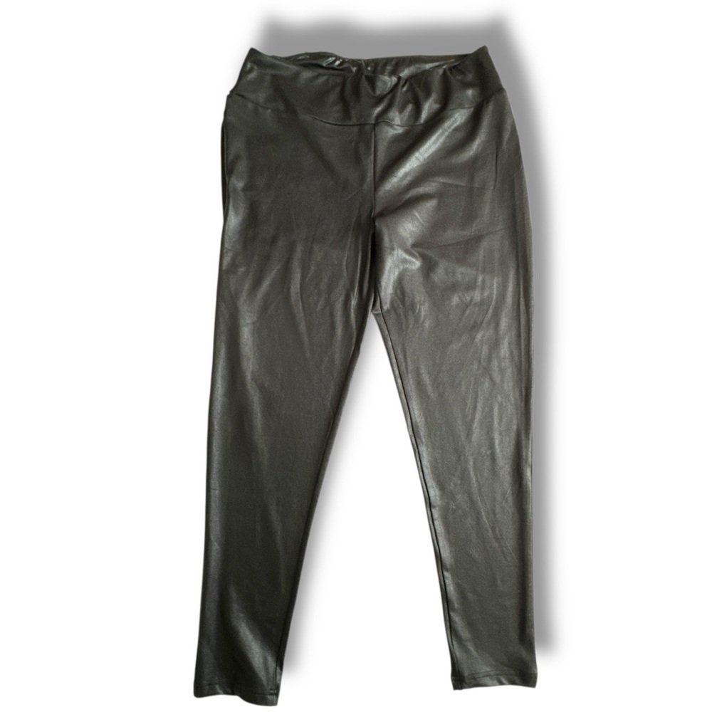NWT!! Black Faux Leather Leggings